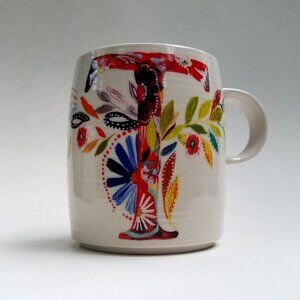 NWT Anthropologie Starla M. Halfmann Letter T Monogram Mug